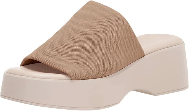Thumbnail 6 de Minshluu Women’s Platform Wedge Slide Sandals with Open Toe and Elastic Band