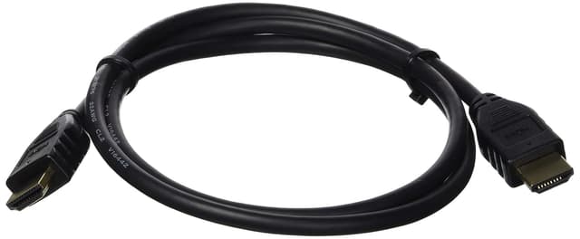 Detalle 1 de Monoprice Commercial HDMI Cable (3-Pack) – High Speed 4K@60Hz, HDR, 6 ft, Black (No Logo)