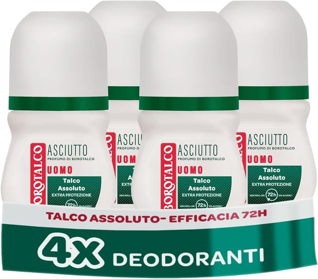 Detalle de Borotalco Deodorante Uomo Roll-On Asciutto 72h