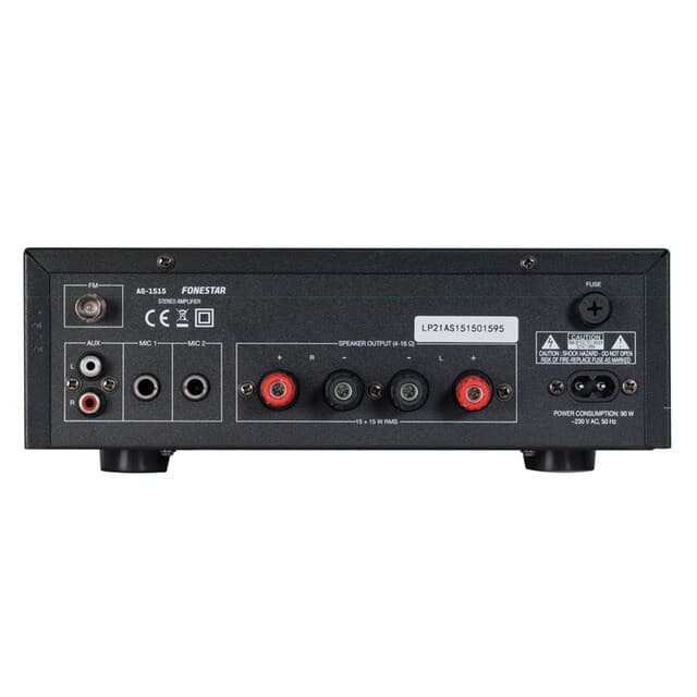 Detalle 1 de Fonestar Amplificador estéreo Bluetooth/USB/FM