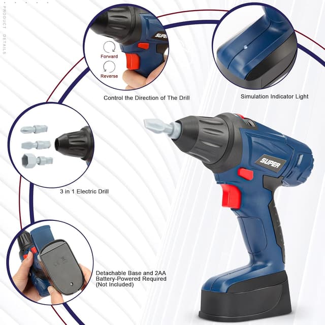 Thumbnail 1 de Vanplay Kids Tool Set 52pcs toy toolkit for kids