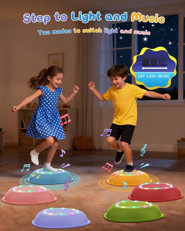 Detalle 2 de Ueuttiy Stepping Stones Balance Set