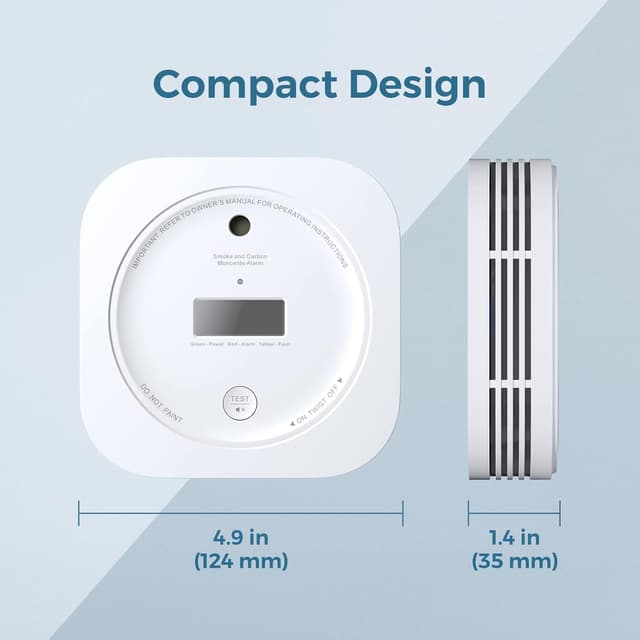 Thumbnail 5 de AEGISLINK SC200 10‑year smoke and CO alarm 📟