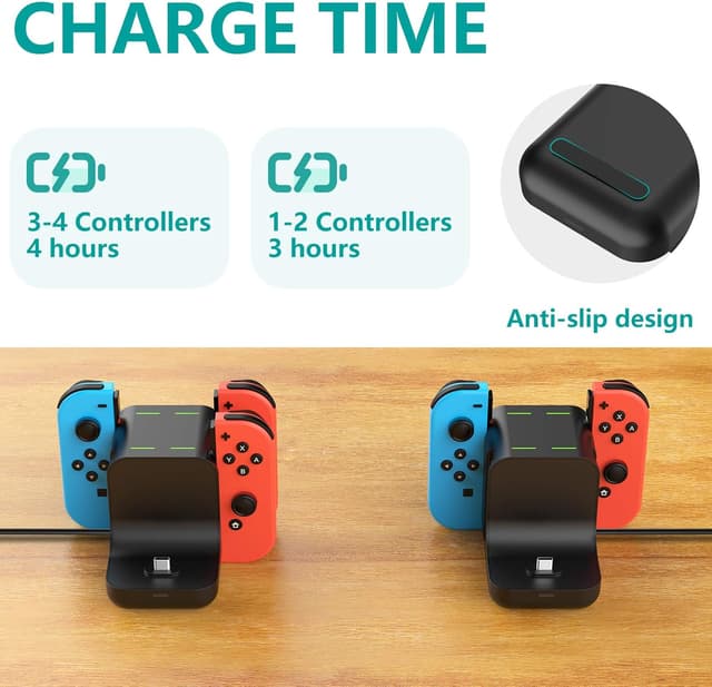 Thumbnail 5 de GeeRic Ladestation 6‑in‑1 für Switch