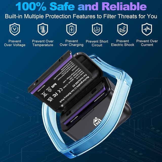 Detalle 2 de Homesuit Insta 360 X5 battery 2850mAh kit