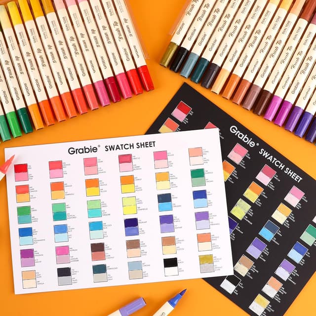 Thumbnail 5 de Grabie 72 Farben Acrylstifte Softspitze 🎨