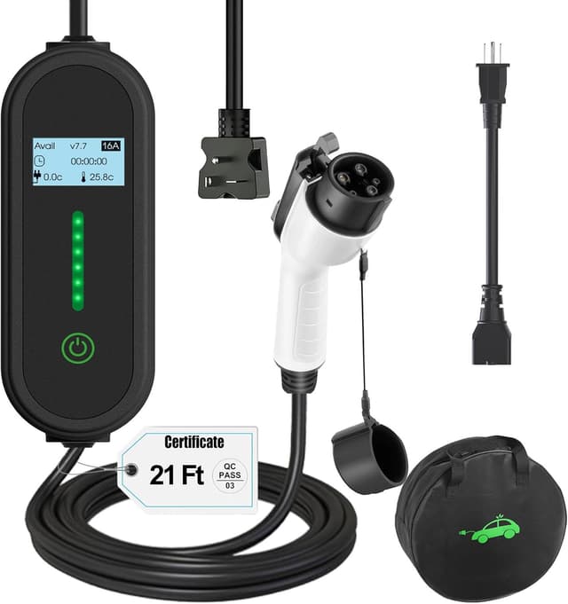 Thumbnail 6 de Level 2 EV Charger 50A, 25ft Portable