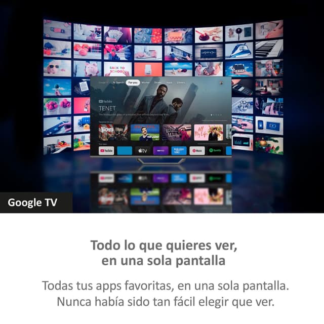 Detalle de Haier H32S80EFX S80E: TV QLED de 32” Full HD con Google TV, HDR10 y modo juego (reacondicionado Grado A)