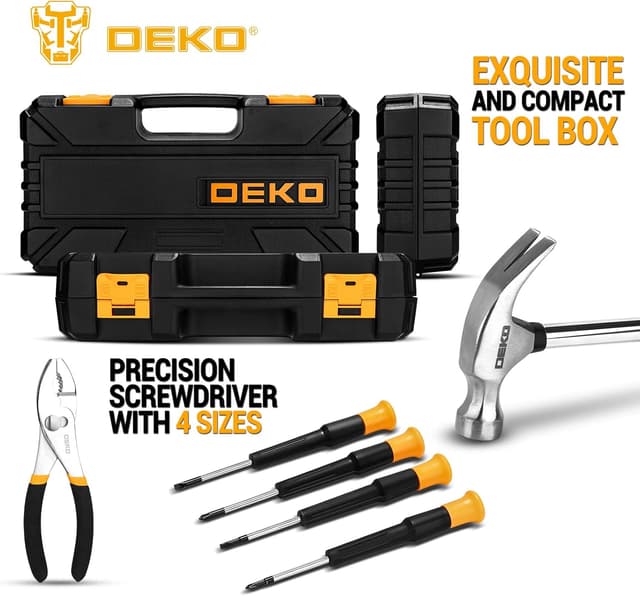 Thumbnail 3 de DEKO Tool Kit Set 62-piece toolbox