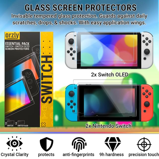 Detalle 1 de Orzly Geek Pack 15‑in‑1 Switch Zubehör