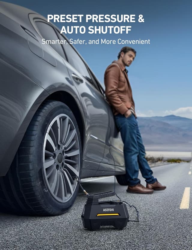 Thumbnail 4 de AstroAI Tire Inflator Portable Air Compressor 12V