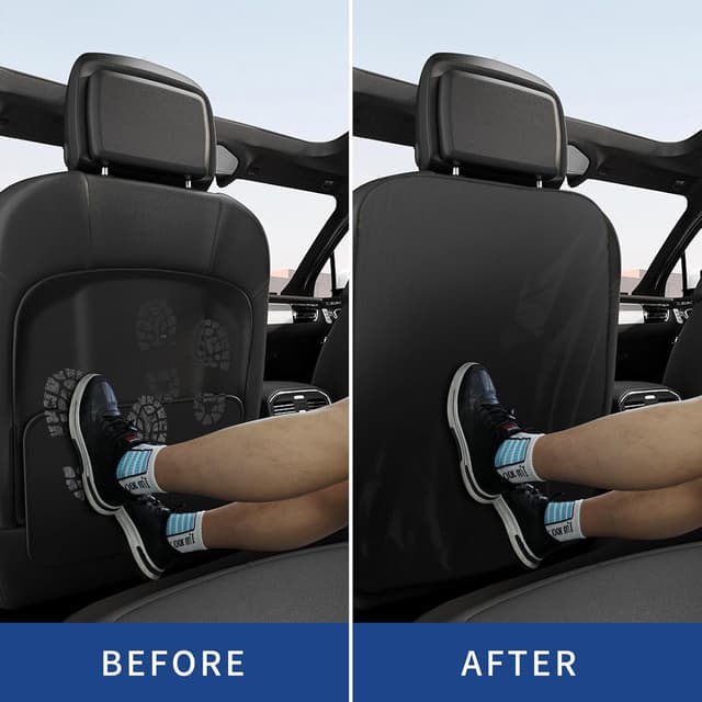 Detalle 2 de DUDSOEHO Sitzschutz Auto Rückenlehne wasserdicht
