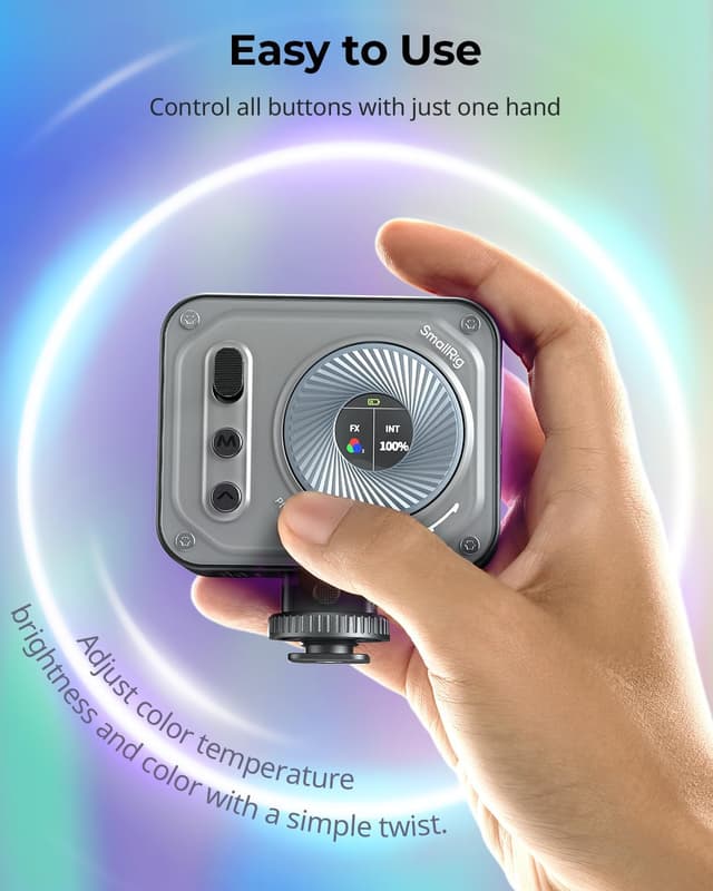 Thumbnail 1 de SMALLRIG Vibe P108 Pro luce 5W