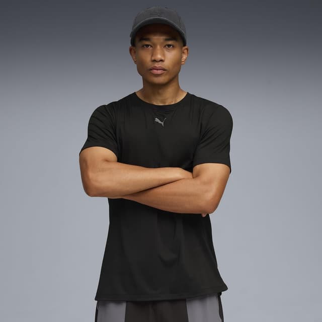 Detalle 2 de PUMA M Cloudspun Tee T-Shirts mixte (lot de 1) : t-shirt confortable en Cloudspun