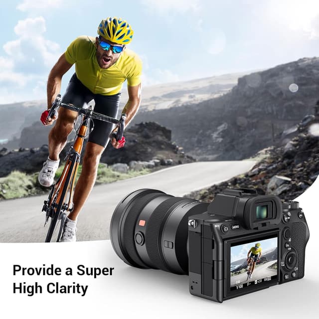 Thumbnail 6 de SMALLRIG 3750B Displayschutzfolie aus gehärtetem Glas für Sony Alpha 7 IV/7C II/7CR/6700/ZV-E1/FX2 (4 Stück)