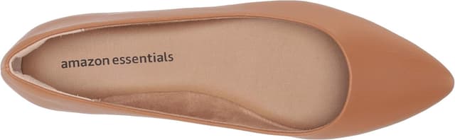 Detalle de Ballerines à bout pointu Amazon Essentials Femme avec rembourrage haute densité et semelle souple