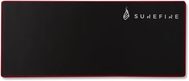 Detalle de SureFire Silent Flight 680 Gaming-Mauspad (680 x 280 x 3 mm) – rutschfeste Gummi-Basis