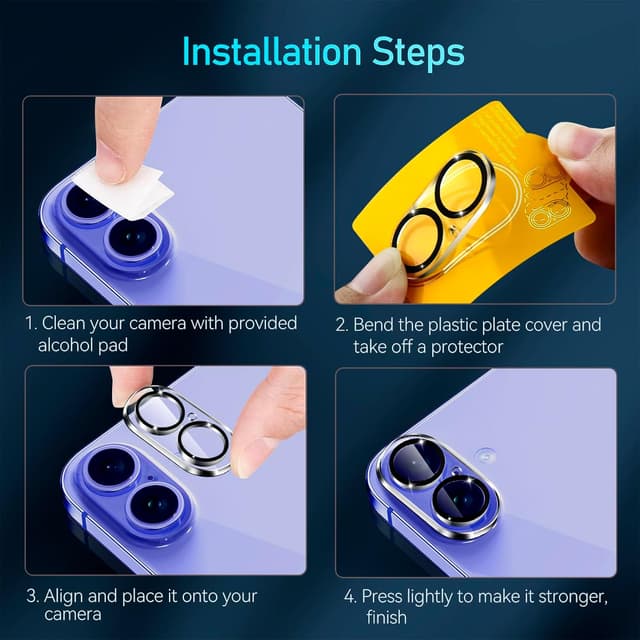 Thumbnail 6 de ivoler Camera Lens Protector 4-Pack