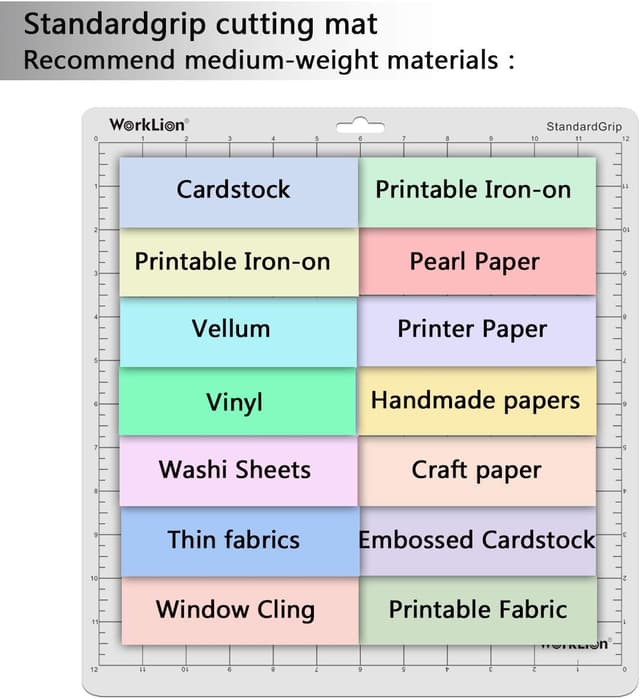 Thumbnail 2 de Worklion Schneidematte für Silhouette Cameo (6er)