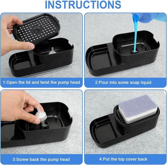 Thumbnail 6 de Seifenspender TayBong 300 ml mit Schwammhalter