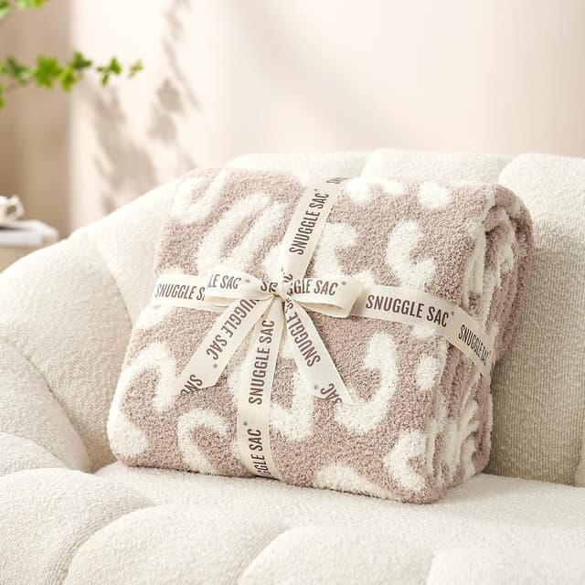 Thumbnail 6 de Snuggle Sac Leopard Throw Blanket 50x60 in 🛋