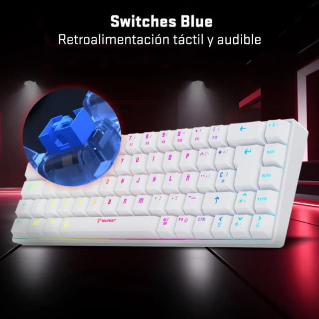 Thumbnail 2 de tempest K20 Beast Teclado mecánico TKL 60%