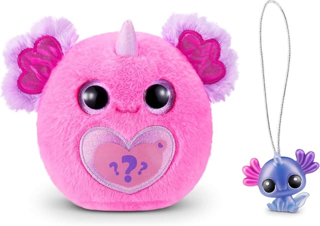 Detalle de Rainbocorns Axolotlcorn Surprise di ZURU (GILLDA) – peluche da collezione con uovo e 10 sorprese
