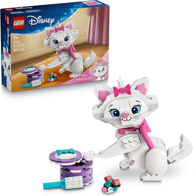 Detalle de LEGO Marie toy cat 43286 figure