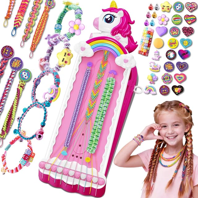 Detalle de Unicorn 182-Piece Friendship Bracelet Kit
