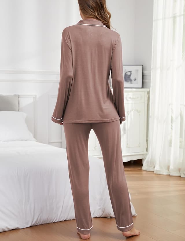 Thumbnail 4 de Yoolfine Button Up Pajamas XS-XXL