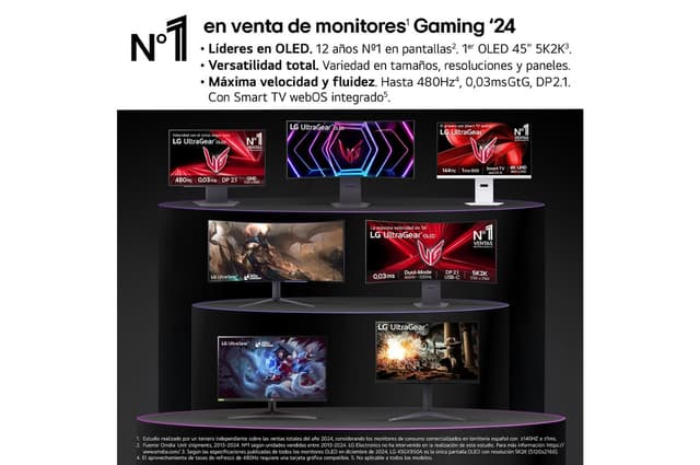 Thumbnail 1 de LG Smart Monitor Swing 32'' 4K 144 Hz para gaming