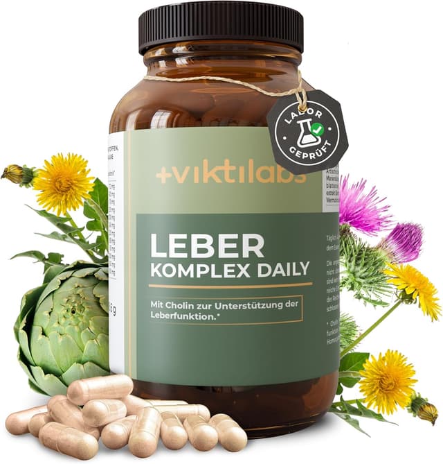 Detalle de Viktilabs Leber Komplex Daily â 120 Kapseln đ