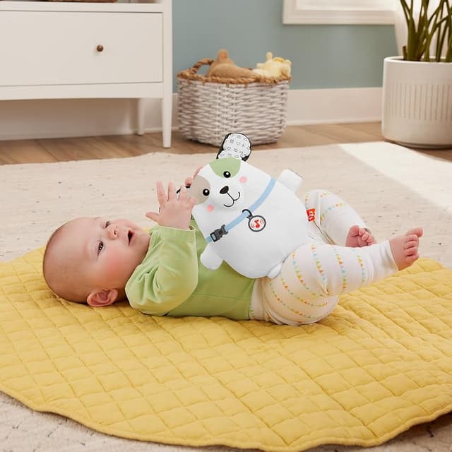 Detalle 2 de Fisher-Price HTJ68 Peluche perrito relajante para bebé
