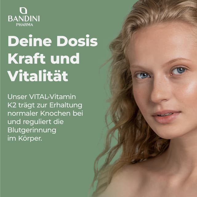 Detalle de BANDINI Vitamin K2 MK-7 200 µg, 400