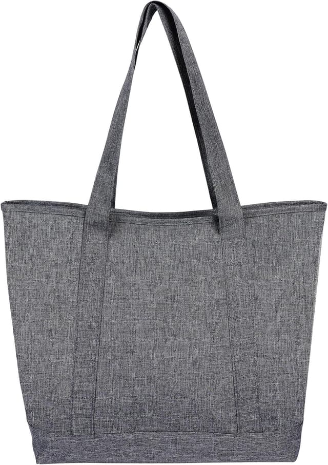 Detalle de MAYMOONER Große Nylon-Tragetasche Damen 45 cm