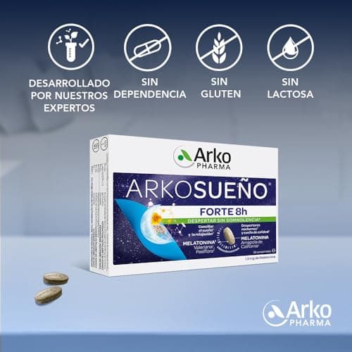 Thumbnail 4 de Arkopharma Arkosueño Forte 1,9 mg melatonina — 8h de sueño 😴