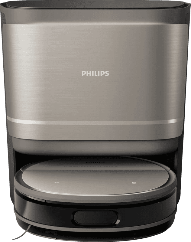 Detalle de Philips HomeRun 9000 Series XU9100/10 Saug- und Wischroboter mit selbstreinigender Wischbürste