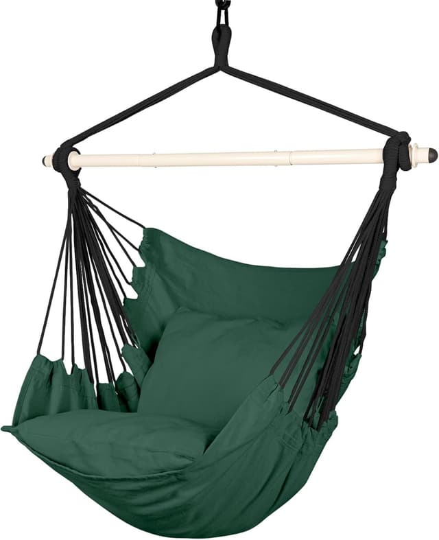 Detalle de Highwild Hammock Chair Hanging Rope Swing 500 lbs