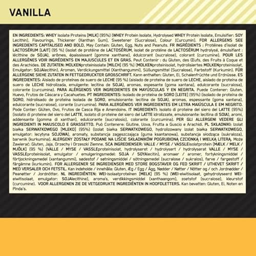 Thumbnail 7 de Optimum Nutrition Gold Standard 100% Whey Aislada en Vainilla (930 g, 31 servicios)