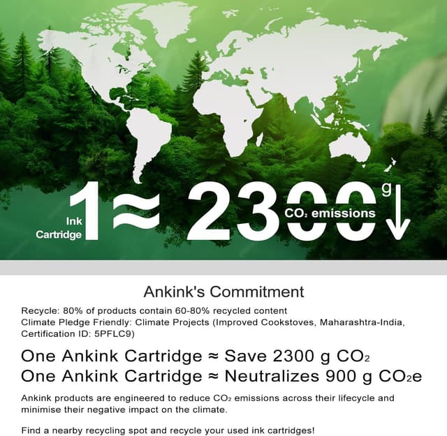 Detalle de Ankink 61XL Ink Cartridge 2-Pack