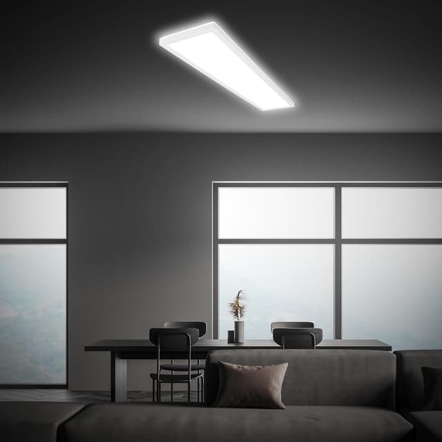 Thumbnail 2 de Briloner Plafón LED ultraplano 98×20 cm 36W