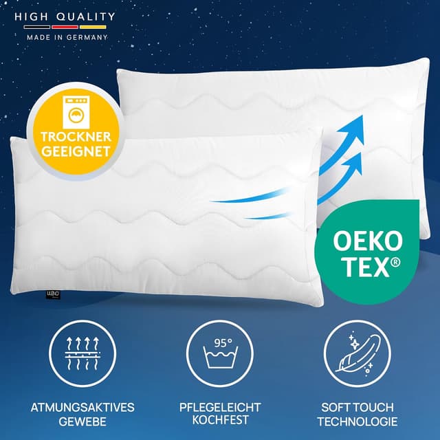 Thumbnail 1 de LILENO HOME Relleno de cojín 40x80 cm 🛋️, lavable y antipólen