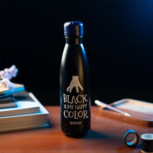 Thumbnail 2 de Grupo Erik Botella de Agua Acero Inox. Miércoles Addams 💧