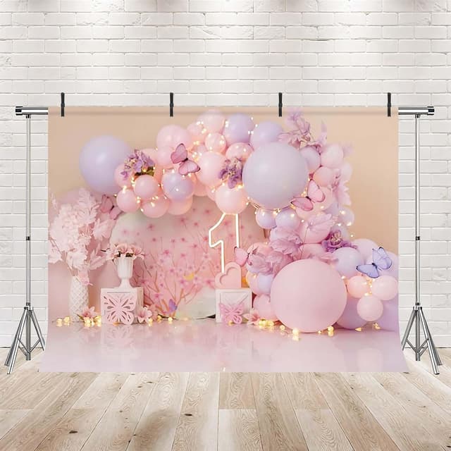 Detalle de MEHOFOND 7x5ft birthday photo backdrop