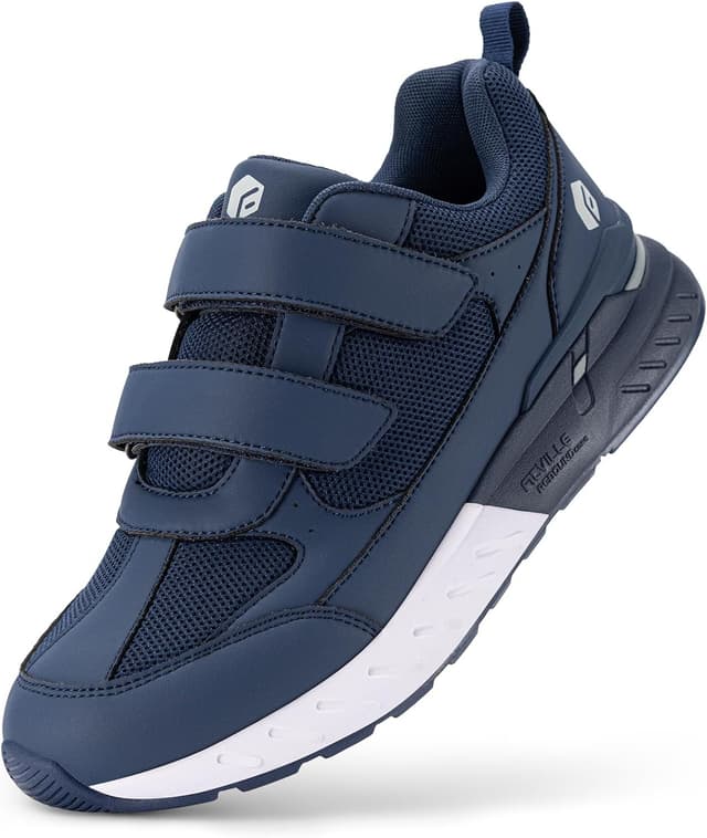 Imagen de FitVille Rebound Core V8 Men’s Extra Wide Trainers (Lightweight, Breathable) for Walking, Running & Plantar Fasciitis en OfertitasTOP