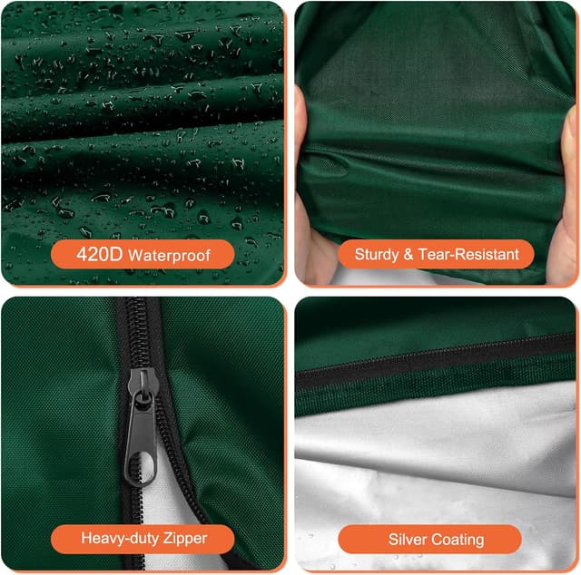 Detalle 2 de Newthinking rotary washing line cover 420D