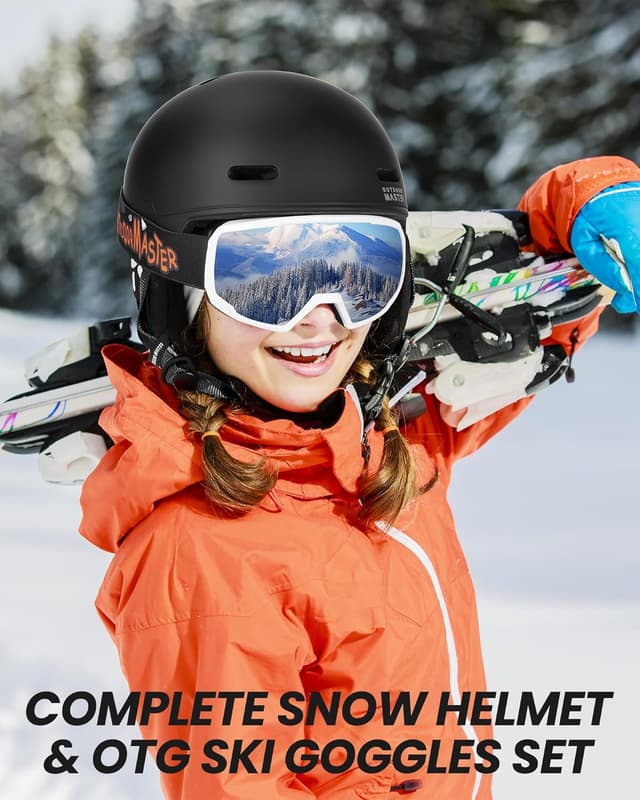 Thumbnail 5 de OutdoorMaster Kids Ski Helmet 12-Vent Snow Goggles
