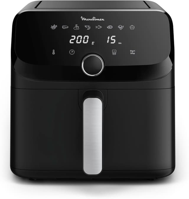 Detalle de Moulinex Easy Fry Mega EZ8558 friggitrice ad aria versatile da 7,5 L (2 kg) con 9 programmi e app My Moulinex