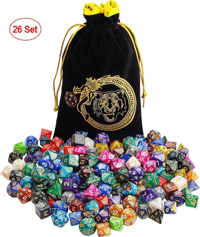 Thumbnail 6 de CiaraQ DND Dice Sets 182pcs