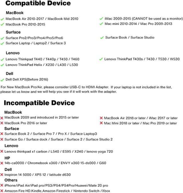 Thumbnail 6 de Cavo BENFEI Mini DisplayPort a HDMI da 3 m, 4K a 30 Hz, audio pass-through